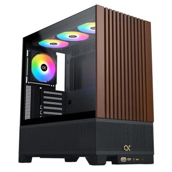 Caja PC Xigmatek Endorphin WD Cristal Templado ATX ARGB Negra