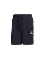 pantalones cortos adidas aeroready essentials 3 bandas m legend inkwhite