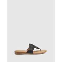 pinaz sandalias sandalia de dedo 644 negro para mujer