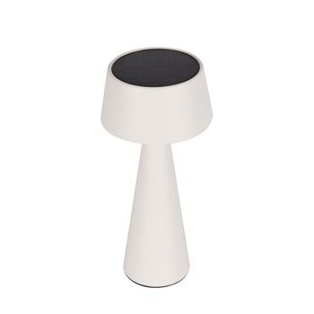Lámpara de mesa recargable solar led meri blanco (3w)