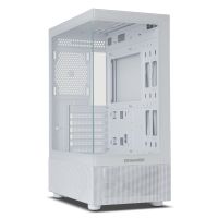 nox hummer vision midi tower cristal templado usb 30 blanca
