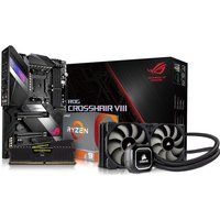 amd ryzen 9x processor rog viii hero x570 motherboard 16 gb ram  corsair cooler components bundle