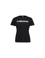 camiseta de tenis head club lucy mujer negro