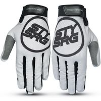 stay strong staple 3 youth gloves - grey youth small