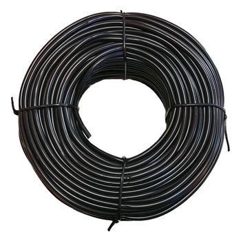 Microtubo Pvc Flexible 4 X 6mm Negro (200 Metros)