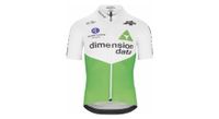maillot mangas cortas assos dimension data blanco   verde