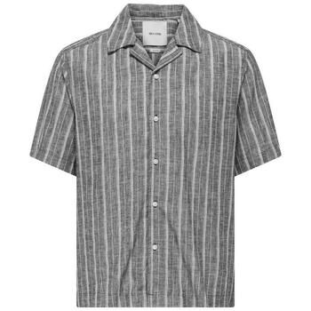 Only & Sons Camisa manga corta Onsseppo Strip para hombre