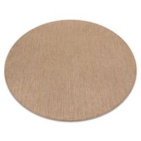 alfombra sisal sion circulo a5165a mezcla tejido plano natural circulo 120 cm