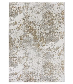 Platinum 11 - Alfombra de estilo abstracto - Mostaza