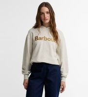 barbour para mujer lol0673 sudadera con capucha hartland gris claro m casual sintetico