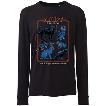 Steven Rhodes Camiseta manga larga Adopt A Familiar para mujer