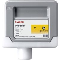 canon pfi-303y 2961b001aa yellow original standard capacity ink cartridge