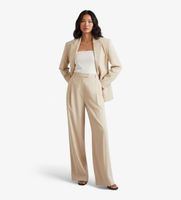 marella para mujer 2613131161200 pantalon mllcaliga beige 46 casual clasico lyocell