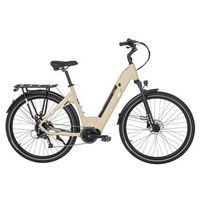 bicicleta electrica ttgo c7 se de 28r con motor central de 250 w 9 velocidades urbana amarilla