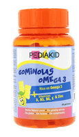 pediakid gominolas omega 3 sabor limon 138 gr