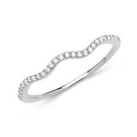 anillo de filigrana de plata 925 con circonita