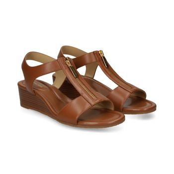 Michael Kors Sandalias Cuña Mujer - Marrón Talla 6