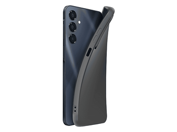Funda móvil - CellularLine Chroma, Para Samsung Galaxy A16, Flexible, Negro