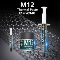 pasta termica mj pasta de grasa conductora termica de rendimiento 124 wmk 1481530g para juegos pc ps5 cpu refrigeracion gpu
