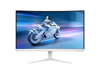 monitor gaming - philips 27m2c5201l00 27 full-hd 180 hz 1 ms gtg va curvo hdr10 tecnologia amd freesyncr blanco