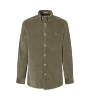 pepe jeans para hombre pm308730 camisa miller verde m casual algodon manga larga