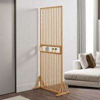 separador de ambientes fron bambu 197x76x40cm - natural encasa