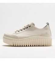 art para mujer 115351120003020 zapatillas 1535 brighton beige 38 piel 3 a 5cm cordones casual