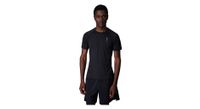 maillot de manga corta reflectante de secado rapido champion negro