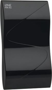 OneforAll DVB-T SV9323-5G - Antena de diseño, Color Negro