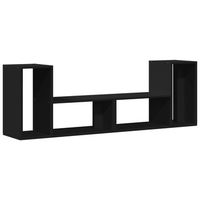 muebles para tv 2 uds madera de ingenieria negro 75x30x50 cm vidaxl