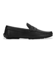 martinelli para hombre 1411-2496dy mocasines de piel pacific negro 40 plano ninguno casual clasico