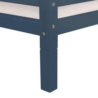 4 pies de cama de 20 cm foot azul marino