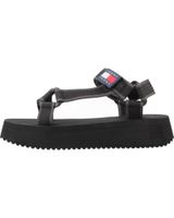 de tommy jeans sandalias mujer modelo en0en02747 color negro bds