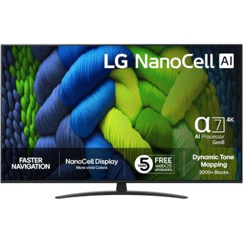 TV LG NANOCELL 4K LED 50NANO82A6B 50