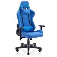 valk nyx silla gaming de tela azul zafiro