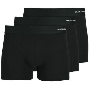 Jack & Jones Chanclas 12198852 BAMBOO 3 PACK-3 BLACK para hombre