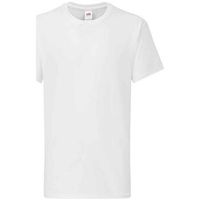 fruit of the loom tops y camisetas iconic 195 premium para nina