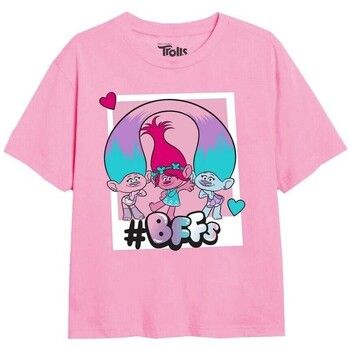 Trolls Camiseta Bff Polaroid para niña