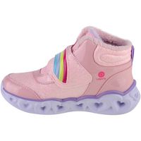 skechers botines heart lights - brilliant rainbow para nina