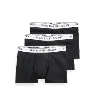 Polo Ralph Lauren para hombre. 714830299008 Pack de 3 boxers negro (S), Homewear, Algodón