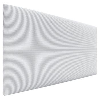 Dhome Cabecero De Pana Liso 110x60 Camas 105 - Blanco