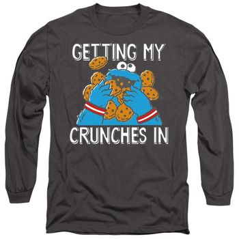 Sesame Street Camiseta manga larga My Crunches para mujer