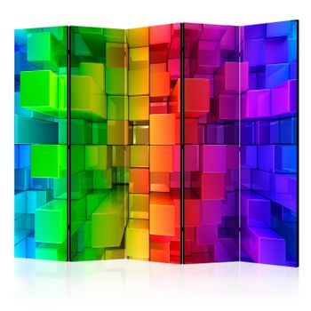 Biombo - Colour Jigsaw Ii (225x172 Cm)
