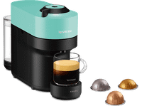 cafetera de capsulas - nespresso krups vertuo pop xn920410 1500 w 056 l calentamiento 30 s tecnologia centrifusionr bluetooth wi-fi aqua mint