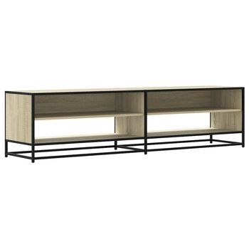 Mueble Para Tv | Mueble De Salón | Gabinete De Tv Madera De Ingeniería Roble Sonoma 180,5x40x46 Cm