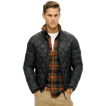 Superdry Abrigo de plumas Diamond Quilt Fuji Lite para hombre