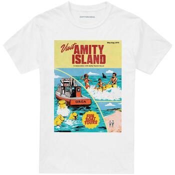 Jaws Tops y Camisetas Visit Amity para mujer