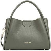 lancaster bolso de mano bolso de mano magnetico m ida double cuero caqui ahumado para mujer