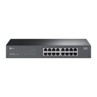switch tp-link ls1016g 16 puertos gigabit ethernet sin ventilador montaje en rack