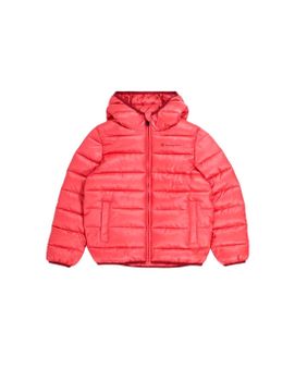 Chaqueta Champion Hooded Legacy Rosa Infantil
